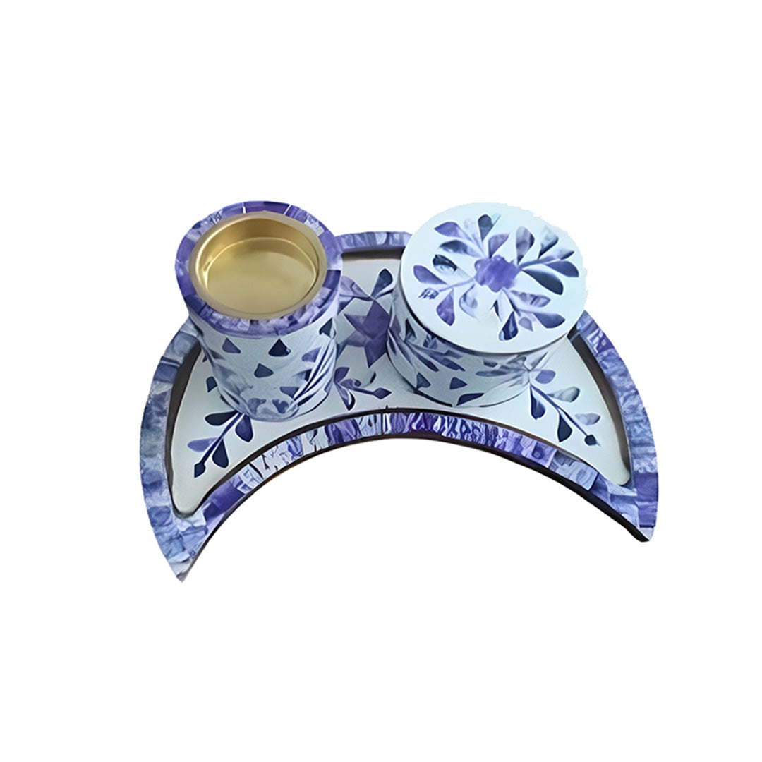 Moon Candle Holder Tray