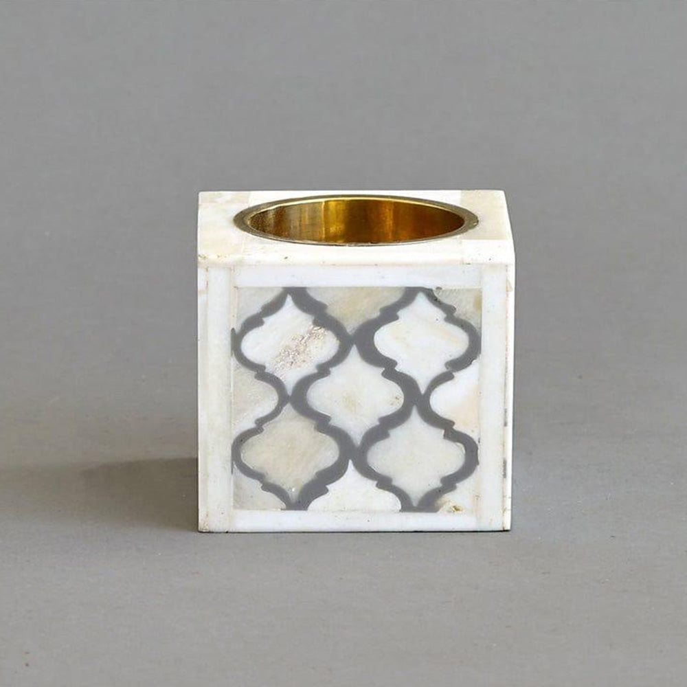Minar Tea Light Candle Holder (Square )
